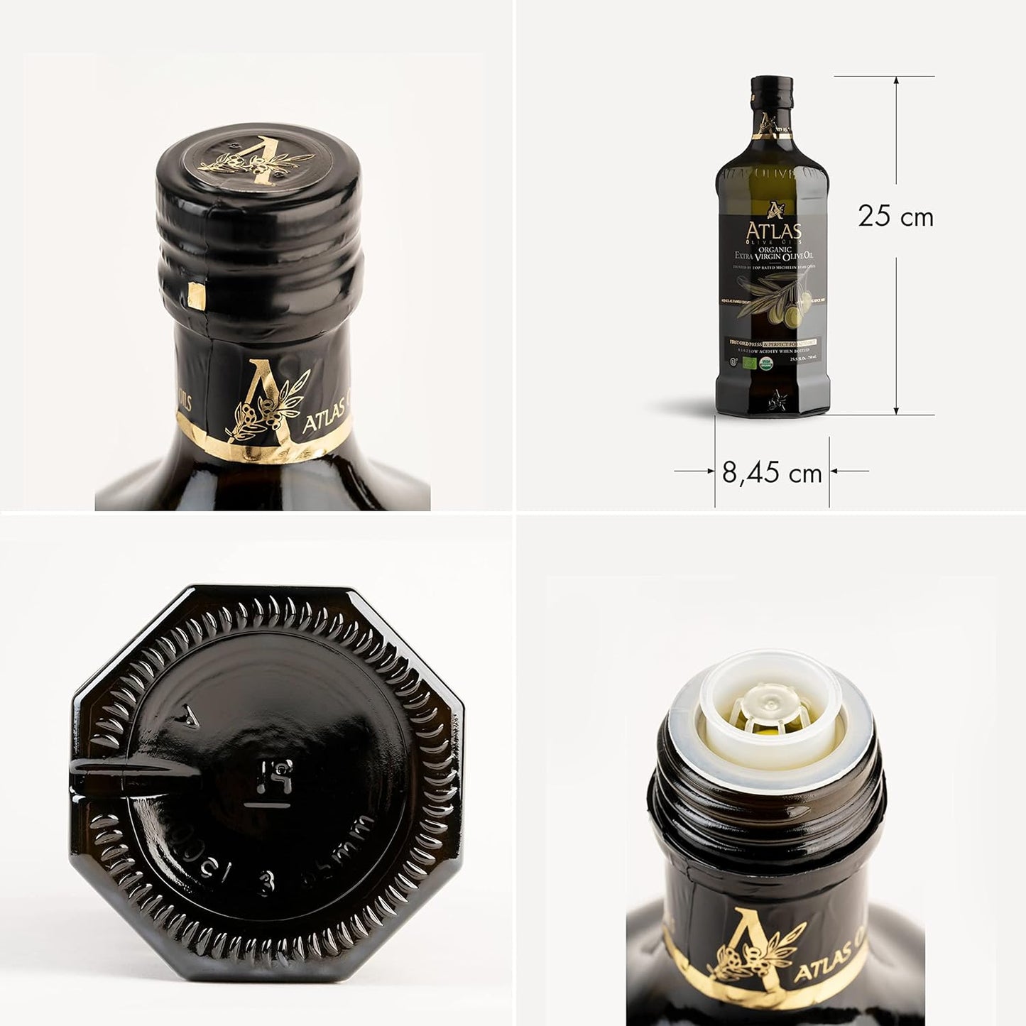 Atlas - Huile d’olive extra vierge bio premium